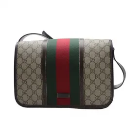 古驰/Gucci 啡色 PVC  斜跨包 211130-KHN4G-9791