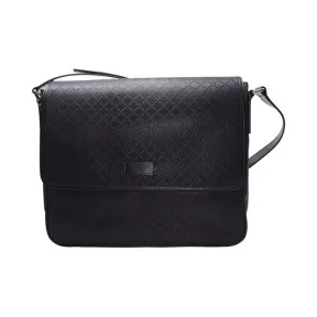 古驰/Gucci 黑色 PVC  斜跨包 223665-AIZIG-1000