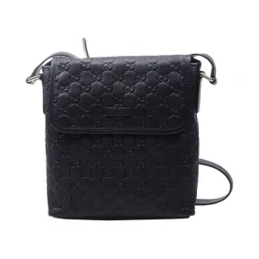 古驰/Gucci 黑色 牛皮  斜跨包 223666-BNX1G-1000