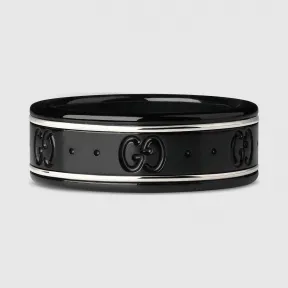 古驰/Gucci Icon系列18K白金窄版戒指 225985-I19A1-8061