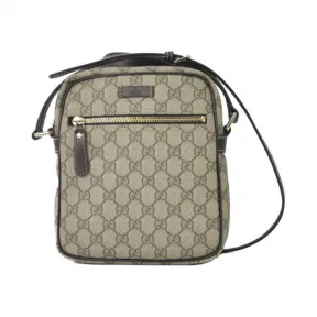 古驰/Gucci 啡色 PVC  斜跨包 233268-FCIEG-9643