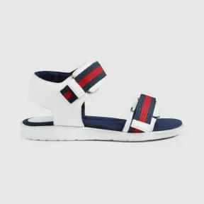 古驰/Gucci 儿童织带皮革凉鞋 257761-BLN10-9064