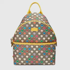 古驰/Gucci 儿童GG心形印花背包 271327_HYTAN_9747