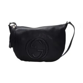 古驰/Gucci 黑色 牛皮  斜跨包 295175-A7M0G-1000