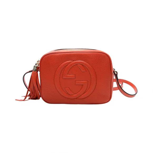 古驰/Gucci 橙色 牛皮  手提包 308364-A7M0G-7527