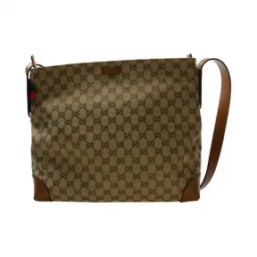 古驰/Gucci 啡色 帆布  斜跨包 308930-F4CSN-8527