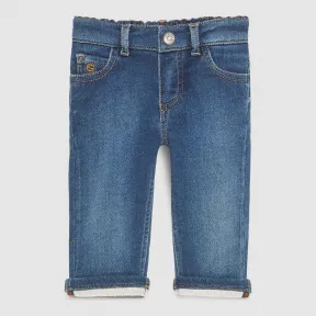 古驰/Gucci 婴儿直筒剪裁牛仔裤 317617 XZ924 4120