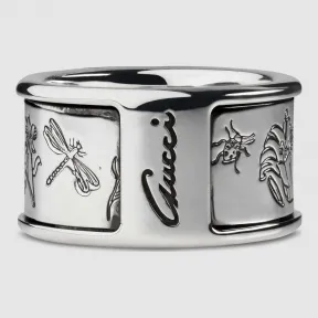 古驰/Gucci 纯银花型戒指 325910 J8400 0701