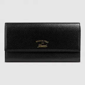 古驰/Gucci Gucci Swing 皮革长款皮夹 354496 CAO0G 1000