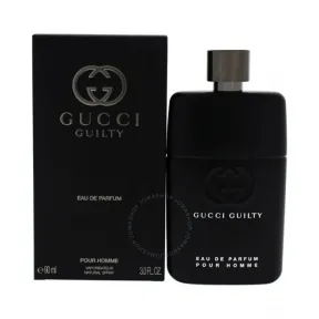 古驰/Gucci Guilty For Men / Gucci EDP 喷雾 3.0 盎司（90 毫升）（米） 3614229382129