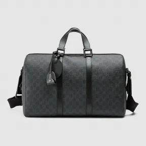 古驰/Gucci GG 高级人造革帆布便携式旅行包 368554 KHN7R 1078