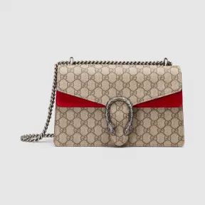 古驰/Gucci Dionysus系列小号GG肩背包 400249-KHNRN-8698