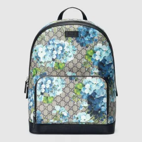 古驰/Gucci GG blooms天竺葵印花背包 406370 KU2KX 8496