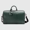 古驰/Gucci Gucci Signature 真皮行李包 406380 CWCBN 3095