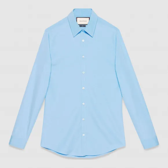 古驰/Gucci 棉府绸衬衫 406828 21131 4465
