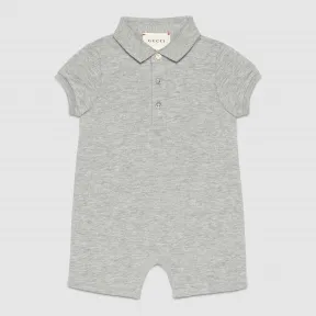 古驰/Gucci 婴儿25织带纯棉睡衣 408118 X5696 1676