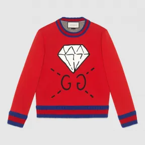 古驰/Gucci GucciGhost 运动衫 408239 X5H01 6560