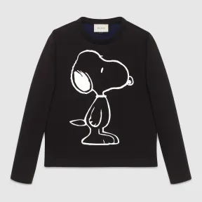 古驰/Gucci Snoopy 印花纯棉运动衫 408241 X3E72 1061