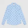 古驰/Gucci 蜜蜂星星图案纯棉杜克衬衫 408602 Z374A 4435