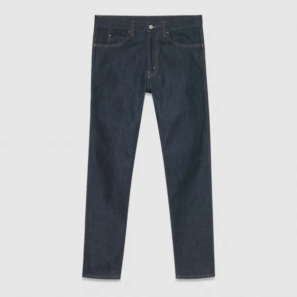 古驰/Gucci 深蓝色修身牛仔裤 408636 XD396 4100