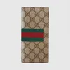 古驰/Gucci 饰织带GG Supreme帆布长款钱包 408836-KHN4N-9791