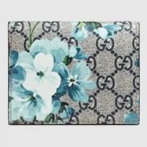 古驰/Gucci GG Blooms 印花卡片夹 410088 KU2IG 8492