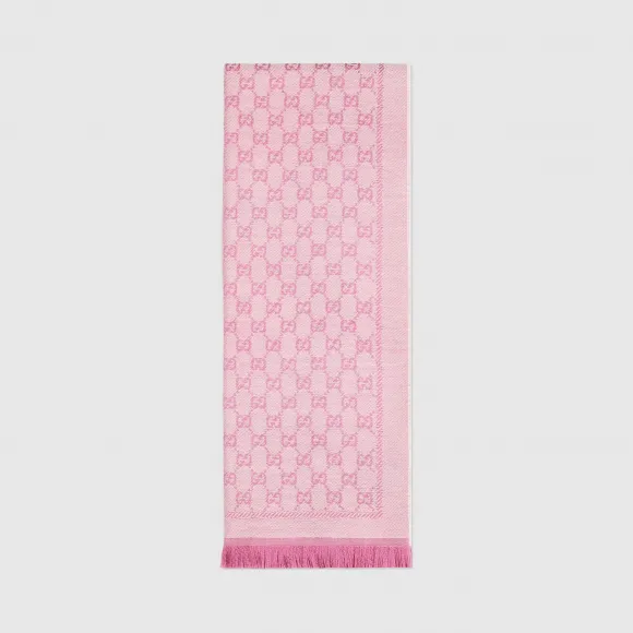 古驰/Gucci 羊毛GG提花围巾 411115-3G200-9272