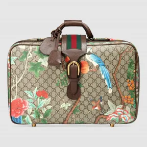 古驰/Gucci GG Supreme Tian图案印花人造革手提箱 424501 K0L1T 8685