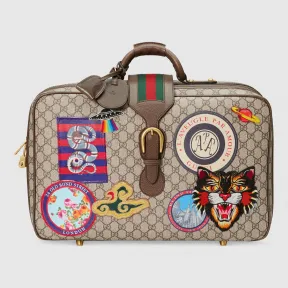 古驰/Gucci Gucci Courrier 系列高级人造帆布行李箱 424501 K9GKT 8967