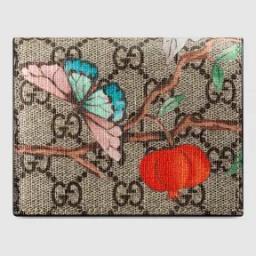 古驰/Gucci Gucci Tian GG 高级人造革卡片夹 424896 K0L2G 8691