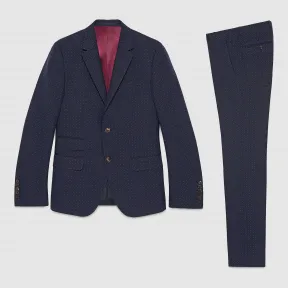 古驰/Gucci New Signoria圆点图案西装 428274 Z490B 4198