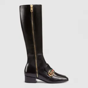 古驰/Gucci 皮革及膝靴 432062 BTMH0 1060