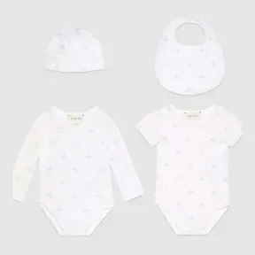 古驰/Gucci 婴儿四件式礼品套装 436029 X5E70 4129