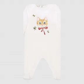 古驰/Gucci 婴儿印花纯棉睡衣 436038 X3E28 9264