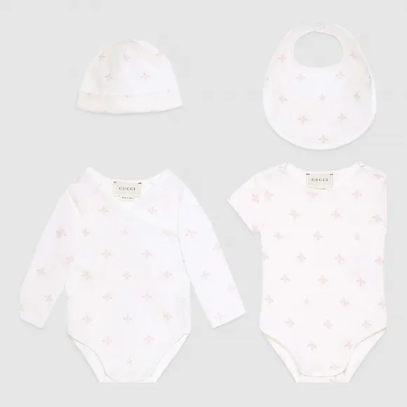 古驰/Gucci 婴儿四件式礼品套装 436044 X5E69 5022