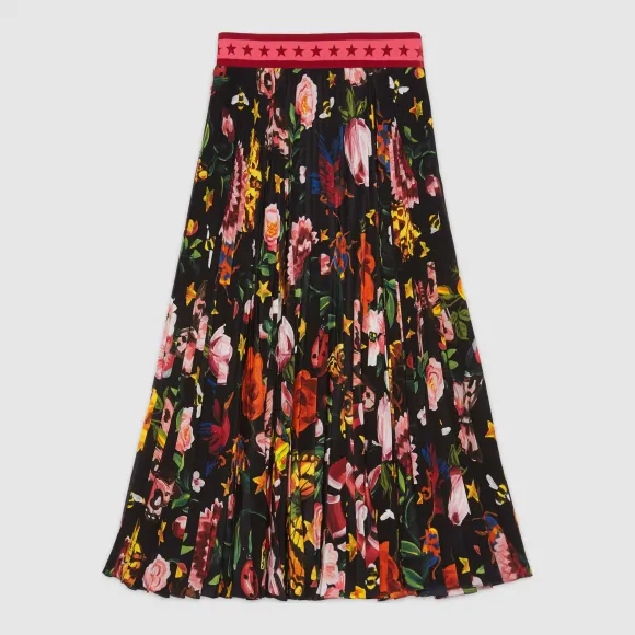 古驰/Gucci 限定版Gucci Garden 印花短裙 438945 ZHP71 1061