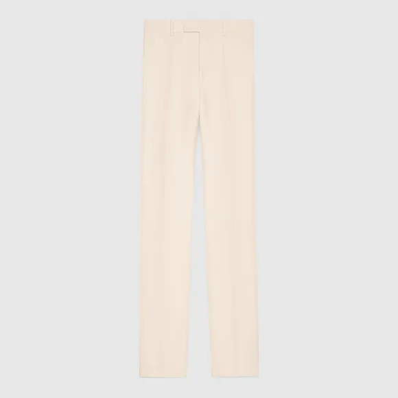 古驰/Gucci 羊毛真丝直腿裤 441604 ZHM88 9205