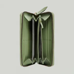 古驰/Gucci 双G拼花拉链钱包 443123-DTDHT-3408