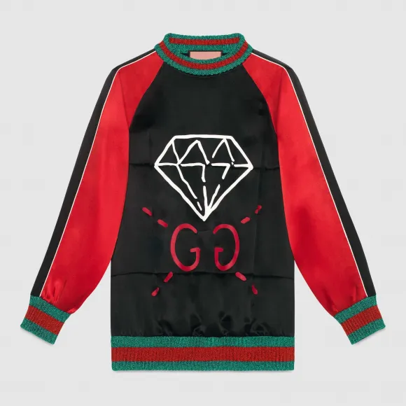 古驰/Gucci GucciGhost 上衣 445255 X5G84 1168