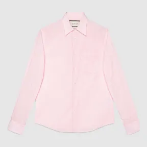 古驰/Gucci 蜜蜂提花牛津布杜克衬衫 445991 Z327A 5502