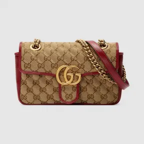 古驰/Gucci GG Marmont系列迷你手袋 446744_HVKEG_8561