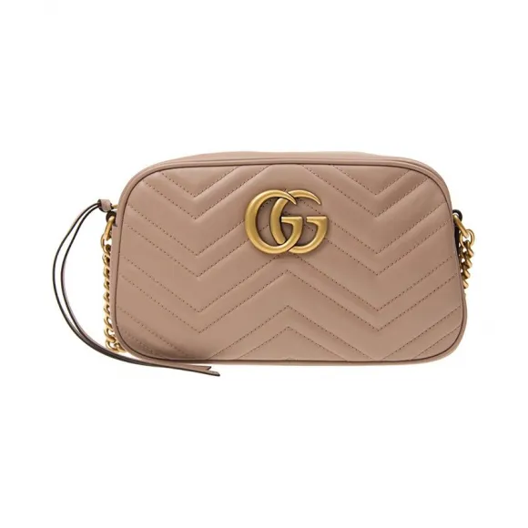 古驰/Gucci 浅粉红 牛皮  手提包 447632-DTD1D-5729