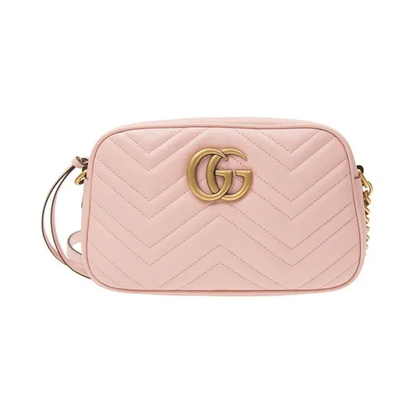 古驰/Gucci 桃红色 牛皮  手提包 447632-DTD1D-5909