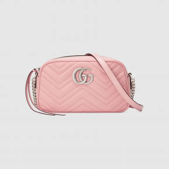 古驰/Gucci GG Marmont系列小号肩背包 447632-DTD1Y-5815