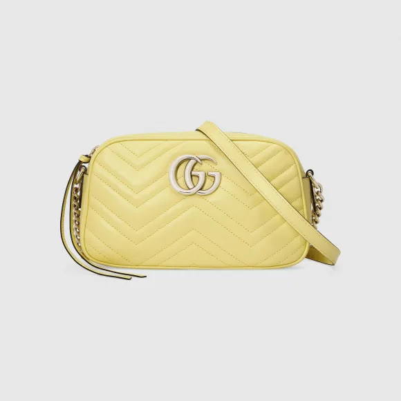 古驰/Gucci  GG Marmont系列小号肩背包 447632-DTD1Y-7412