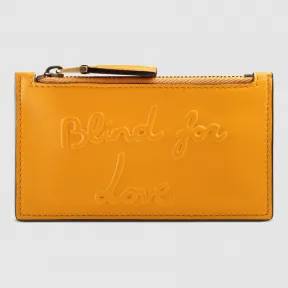 古驰/Gucci Blind for Love压印卡片夹 451184 DUX5T 7636