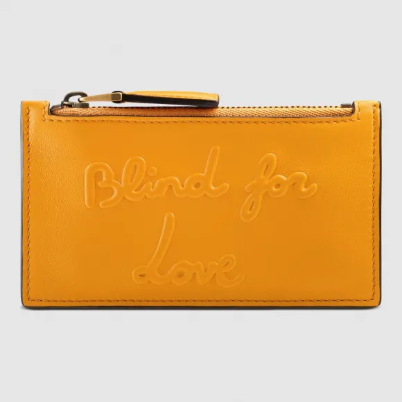 古驰/Gucci Blind for Love压印卡片夹 451184 DUX5T 7636