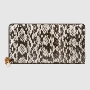 古驰/Gucci Gucci Nymphea全拉链式皮夹 453158 LOOJG 9361