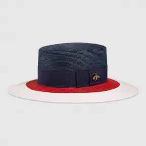 古驰/Gucci Papier宽边帽 454667 3HF58 4068