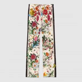 古驰/Gucci 花卉蛇形真丝睡裤 454813 ZIP72 9285